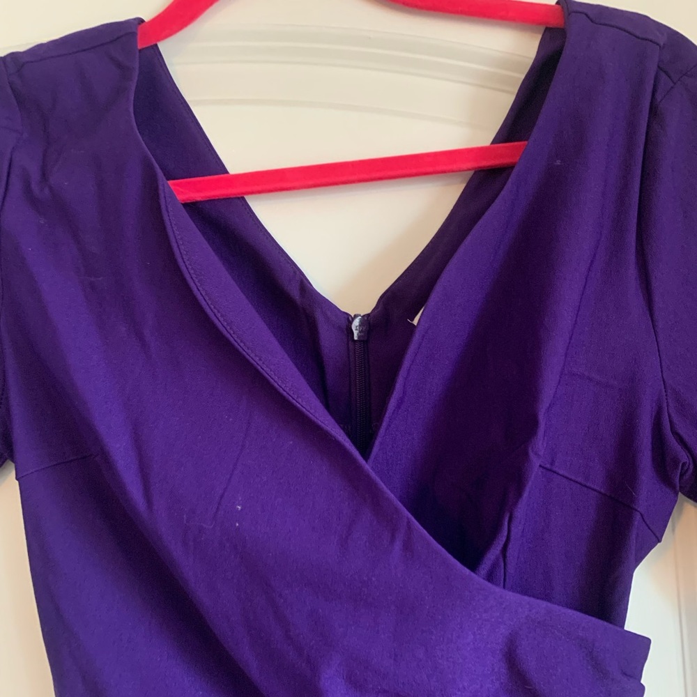 MUXXN purple midi dress size M